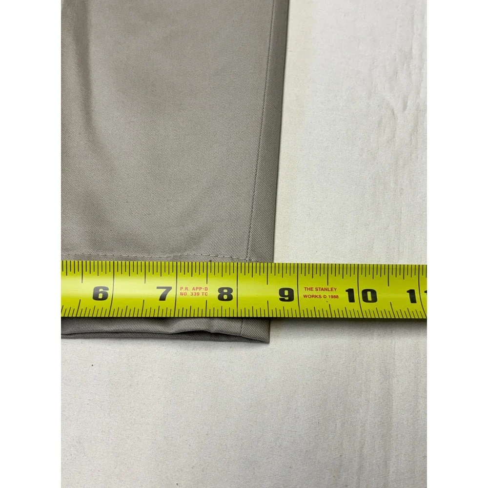 Brooks Brothers Advantage Chino‎ Stretch Clark Fit Khaki Pants Mens 40x35 Tan